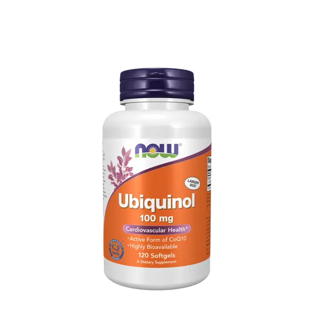 Now Foods Ubiquinol 100 mg 120 Softgels