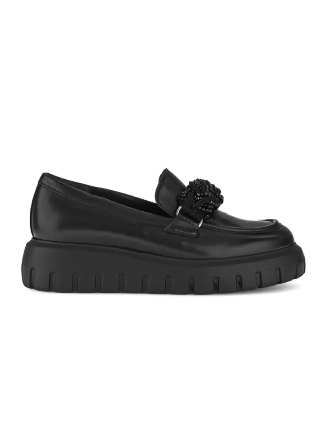 Gabor Μοκασίνια-Loafers Γυναικείο δέρμα Μαύρο GAB/55301 27-BLACK 3