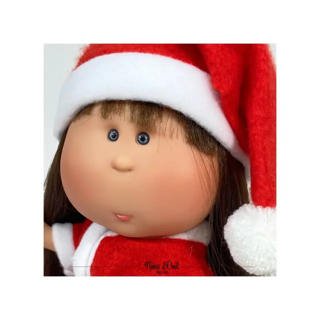 Κούκλα Nines D'Onil Mia Xmas Με Κόκκινο Κόρεμα Σε Θήκη NDO-3422 2