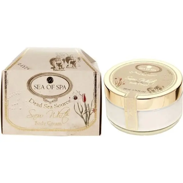 Sea Of Spa Dead Sea Sourc Body Cream Snow White Ενυδατική Κρέμα σώματος 250ml 2