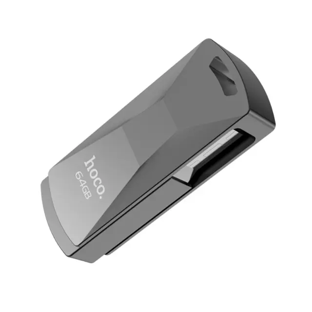 Flash Drive Hoco UD5 Wisdom 64GB USB 3.0 Metal High-speed Μαύρο 3
