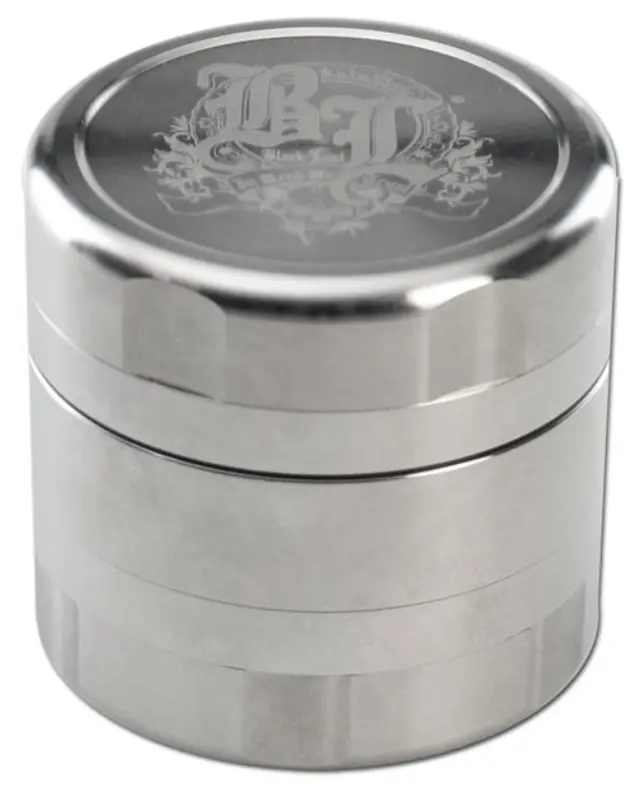 Black Leaf Grinder Τρίφτης Deluxe από Ανοξείδωτο Χάλυβα 49mm-5 Parts 2