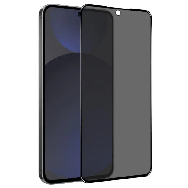 Privacy Tempered Glass για Samsung Galaxy S25- Black OEM 2