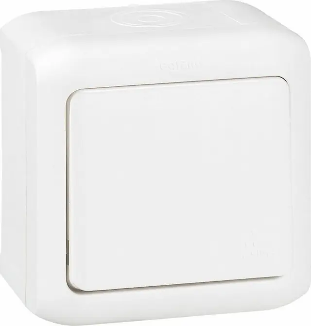 Push Button Forix Surface Mount White IP44