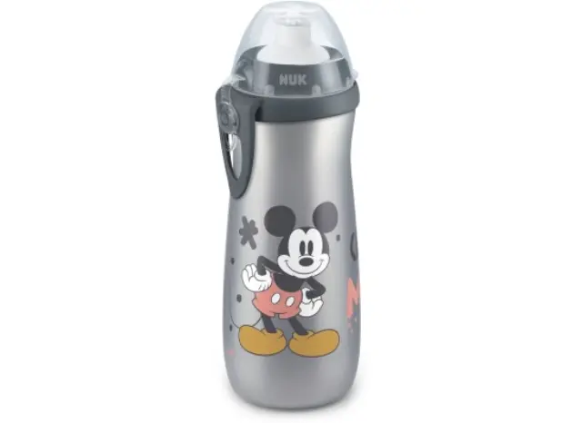 NUK Sports Cup Mickey σε Γκρι Χρώμα 24m+ 450ml
