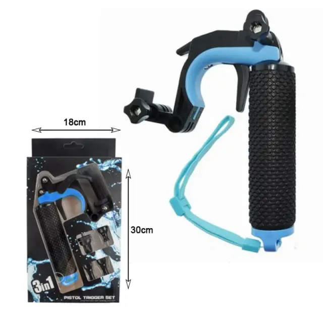 Σελφοκόνταρο Για Action Camera - 3in1 Pistol Trigger Set 3