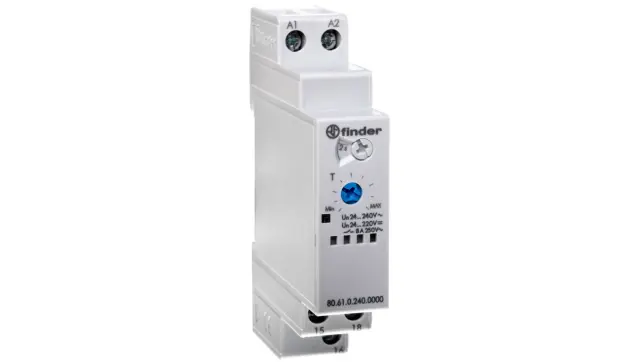 Mod.Timer Power off-delay(BI)/17,5mm.1CO 8A/24...240VAC/220VDC (80.61.0.240.0000)