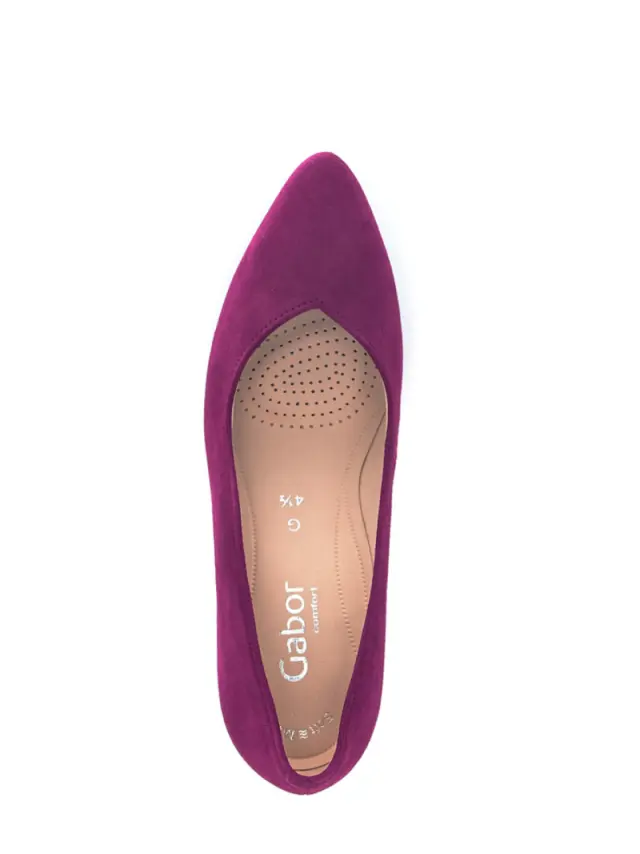 Gabor Γόβες Γυναικείο δέρμα Nubuck Μωβ GAB/32152 28-ORCHID 3