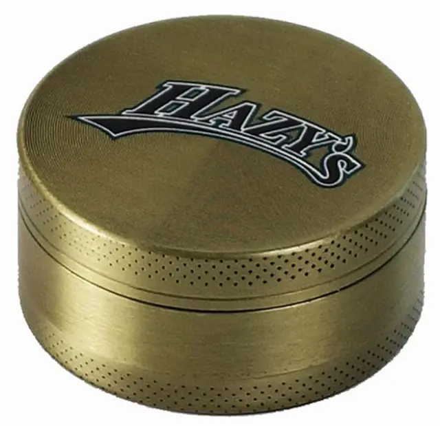 Hazy's Grinder Τρίφτης 48mm Μεταλλικός Σχέδιο Logo - 3 Parts