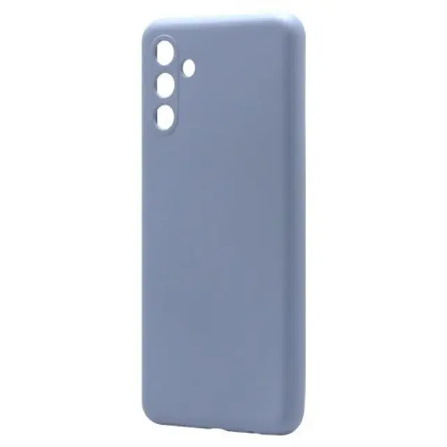 Θήκη Liquid Silicon inos Samsung Galaxy A04s/ A13 5G L-Cover Γκρι-Μπλε N58220