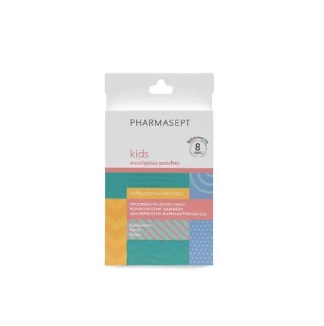 Pharmasept Kid Care Επιθέματα Ευκαλύπτου που Βοηθούν στην Αναπνοή, 6 τεμάχια