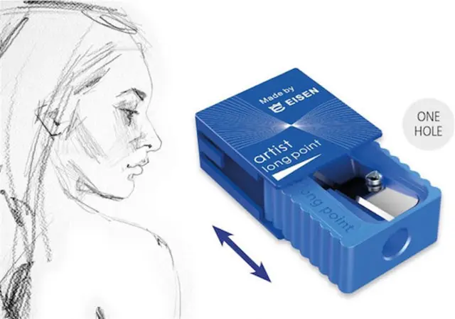 Ξύστρα Μονή για Μακρυά Μύτη Eisen / 1L7H-40 (Bookstop)