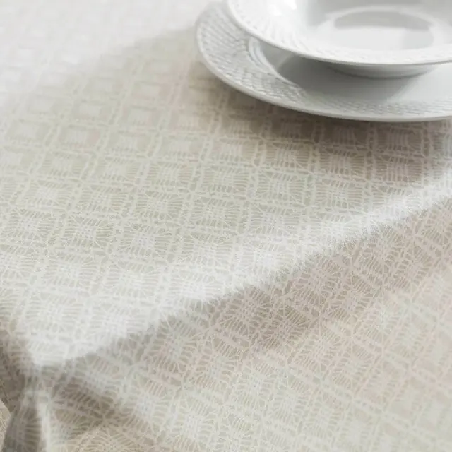 ΤΡΑΠΕΖΟΜΑΝΤΗΛΟ 150X260CM GOFIS HOME DELFINA Μπεζ 237/ 06 3