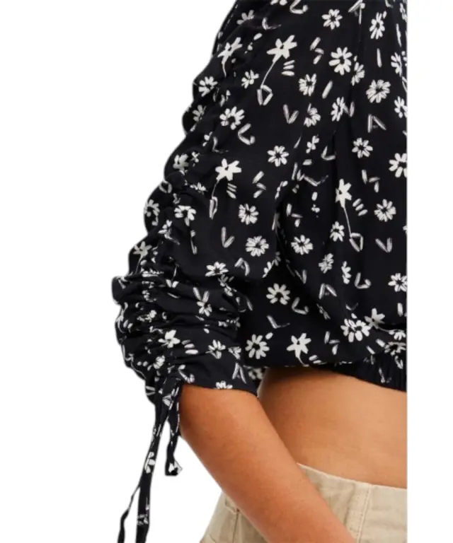 Desigual - Γυναικεία Μπλούζα Clark 23SWBW16-5010 Μαύρο 3