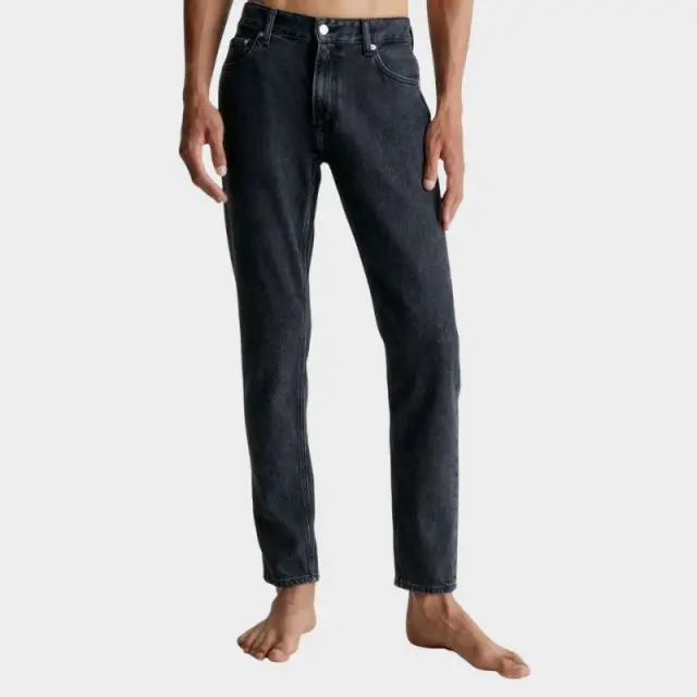 Calvin Klein - Ανδρικό Jean Dad Straight Fit J30J324297-1BY Μαύρο - 31
