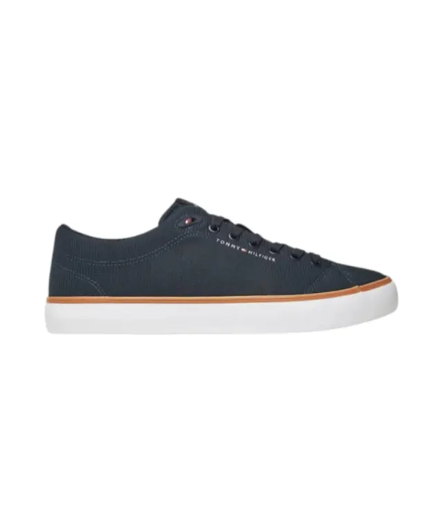 Tommy Hilfiger - Ανδρικά Sneakers Th CHi Vulc Core Low Ii Mesh FM0FM05513-DW5 Μπλε Σκούρο - 40