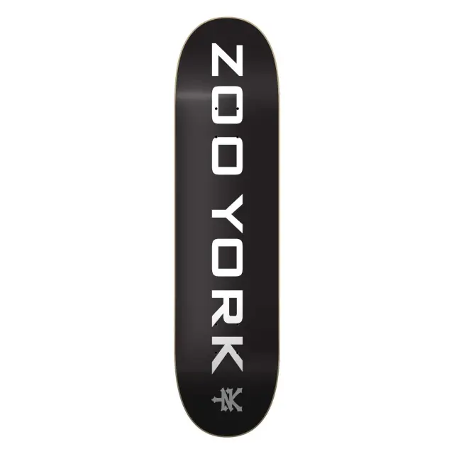 ZOO YORK OG 95 Logo Block Σανίδα 8'' - Μαύρο/Λευκό/Γκρι