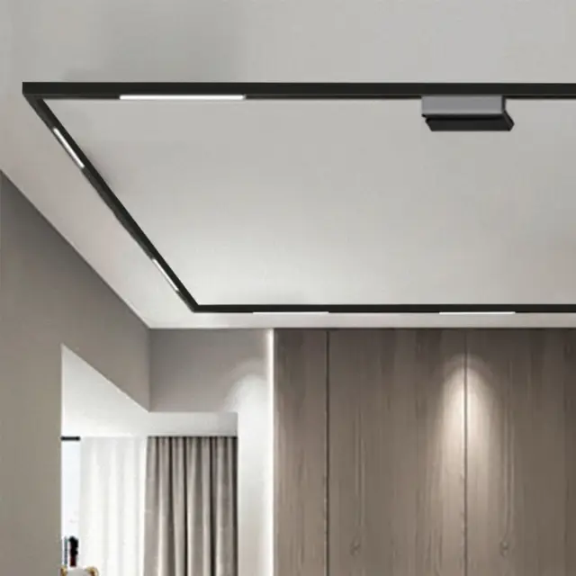 Inlight Φωτιστικό LED 30W 3CCT για μαγνητική ράγα σε μαύρη απόχρωση D:54,3X2,2X4,3cm (TM0030-Black) 2