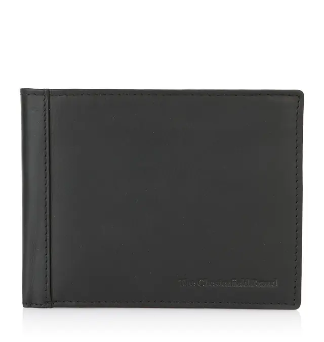 Δερμάτινο Πορτοφόλι Chesterfield C08.0201A00.161 Μαύρο - ONESIZE