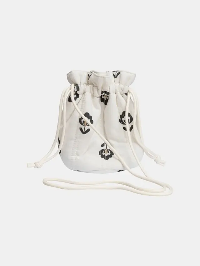 Παιδική Τσάντα για Κορίτσια Floral Pouch ΜΠΕΖ - One Size