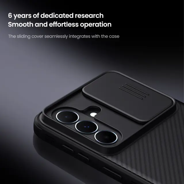 Nillkin CamShield PRO Hard Case for Samsung Galaxy A37 Black 3