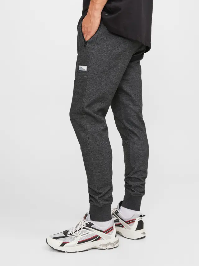 JPSTWILL JJAIR SWEAT PANTS NOOS NB Dark Grey Melange 3