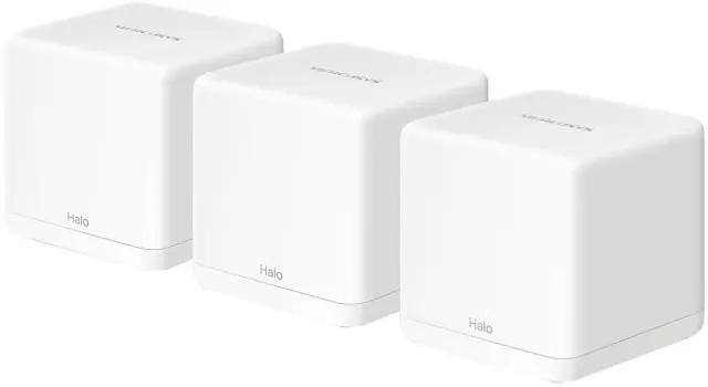 Mercusys Halo H30G v1 WiFi Mesh Network Access Point Wi‑Fi 5 Dual Band (2.4 & 5GHz) σε Τριπλό Kit