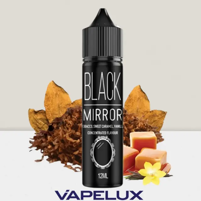 Black Flavor Shots Mirror 12ml to 60ml