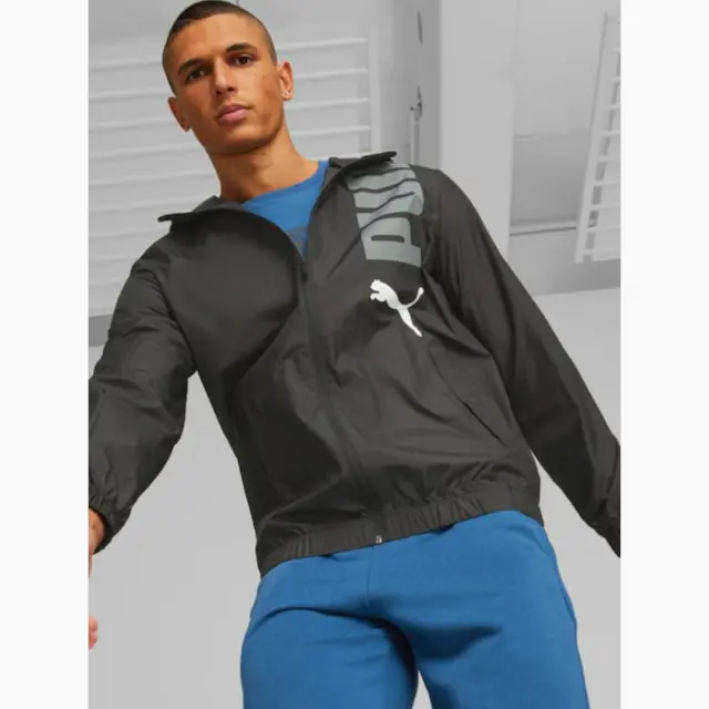PUMA GRAPHIC WINDBREAKER - L 3