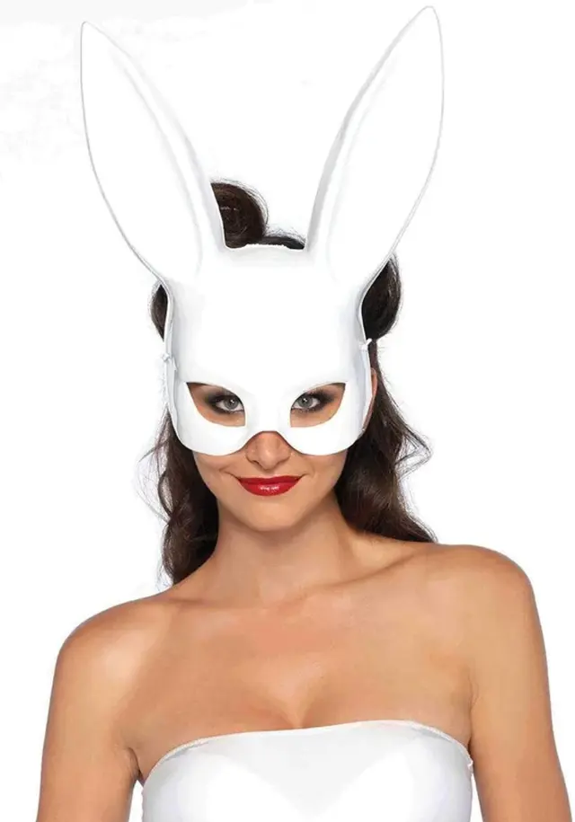 Αποκριάτικη Μάσκα Vinyl Rabbit (Leg Avenue) (MS-2628-W)