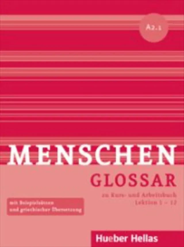MENSCHEN A2.1 GLOSSAR