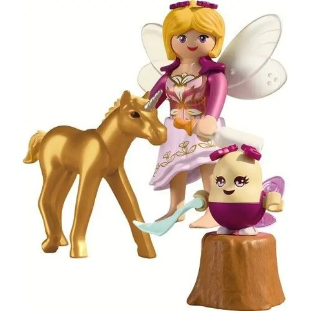 Playmobil Νεράιδα και Χρυσός Μονόκερος - Πουλάρι για 4-10 ετών (71844)