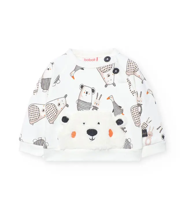 Boboli Σετ μπλούζα και παντελόνι για αγόρι DOUDOU FRIENDS 3
