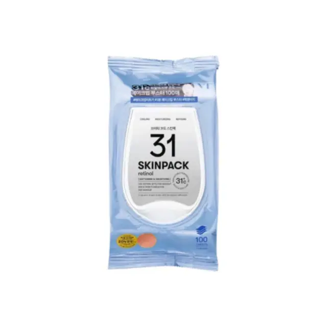 VT Smooth Skin Pack Retinol Εμποτισμένα Επιθέματα Προσώπου για Ήπια Απολέπιση 100pads 210ml