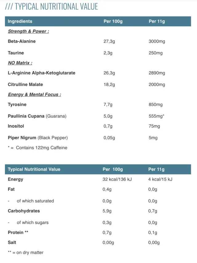 Syntech Aestr-X Pre Workout Tropical 330gr 2