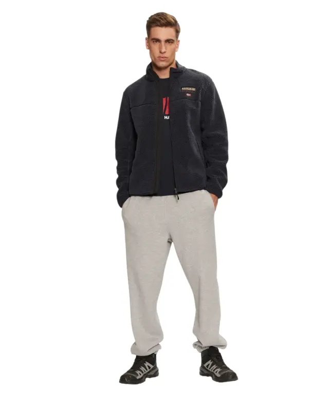 Napapijri - Ανδρική Ζακέτα Fleece T-Tynik fz Regular Fit NP0A4IA9-176 Μπλε Σκούρο - XL 2