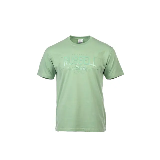 Russell Athletic Crew Neck T-Shirt (A25011-1-227 GG3) - Πράσινο - M