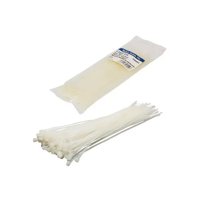 LogiLink Zip Ties Set 0.2m 100pcs White (KAB0003)