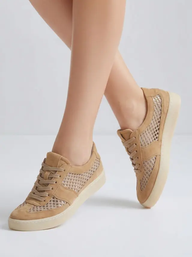 Gabor Sneakers Γυναικείο δέρμα Nubuck/ύφασμα Καφέ GAB/83341 44-SATTEL 2