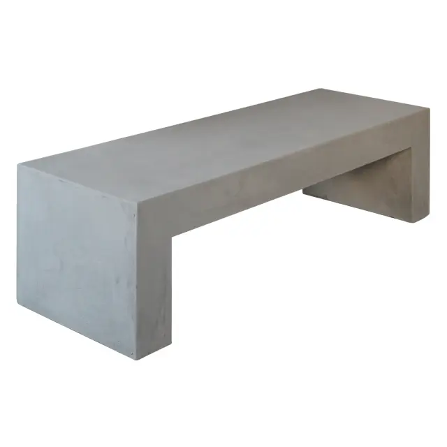 CONCRETE Πάγκος Grey Τσιμέντο 150x40cm