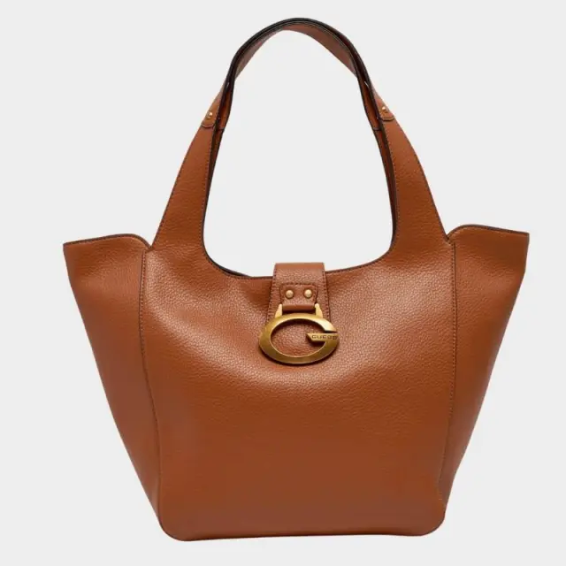 Guess - Γυναικεία Τσάντα Camden Tote HWBB9308240-COG Καφέ