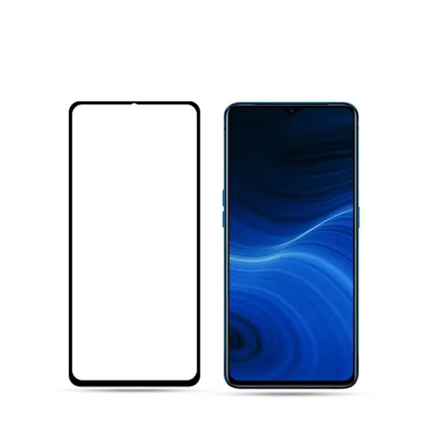 Amorus Full Glue Tempered Glass Realme 6 / 6s / 6 Pro - Black