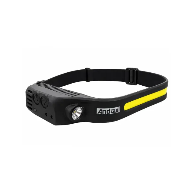 Andowl Φακός Κεφαλής LED 430lm με Λευκό & Κόκκινο Φως Q-D32C - Andowl Q-D32C LED Headlamp 430lm with White & Red Light 0751283 2