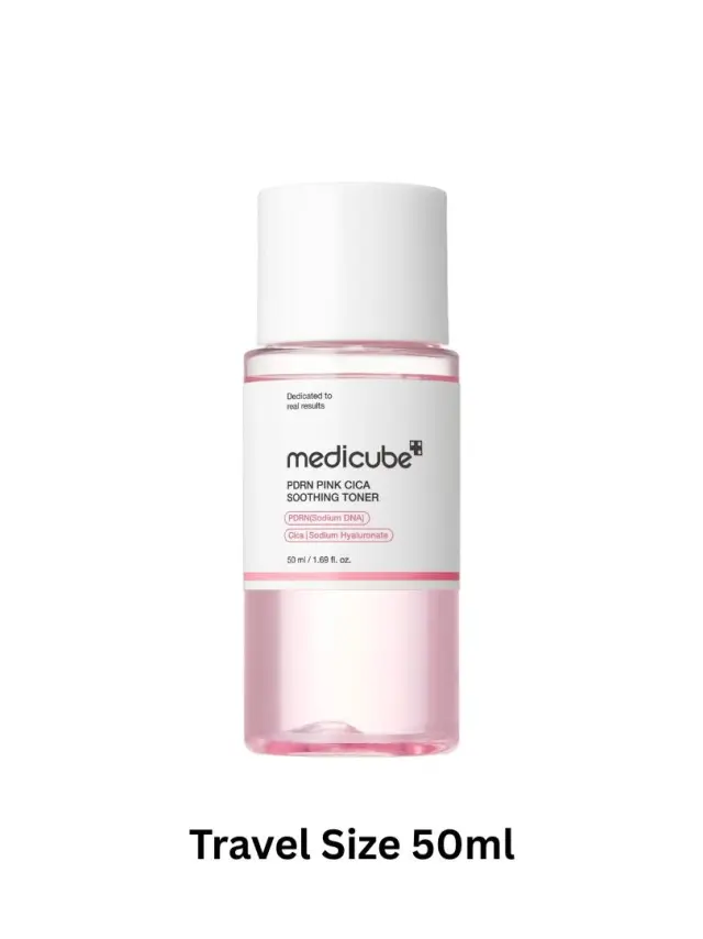Medicube PDRN Cica Soothing Toner 50ml - Τονωτική λοσιόν με DNA τριαντάφυλλου για Λαμπερή Επιδερμίδα