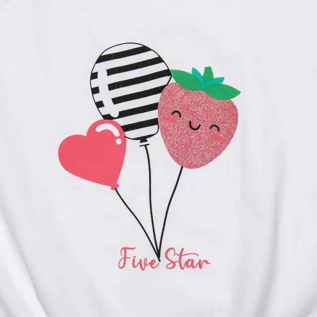 Σετ Five Star με glitter τύπωμα 3