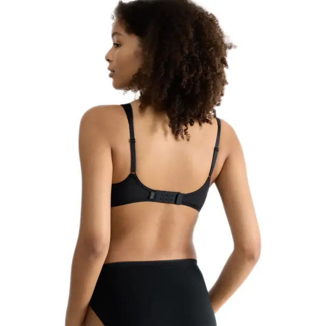 Sloggi Γυναικείο Σουτιέν Basic+ Soft, Χρώμα Μαύρο 2