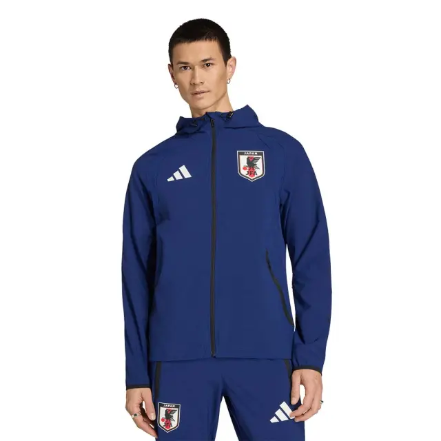 adidas Performance Men's Japan Tiro Tavel Full-Zip Windbreaker Μπλε Σκούρο JZ9093 (adidas Performance)