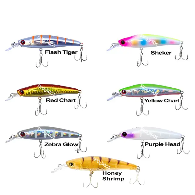 ΤΕΧΝΗΤΟ Ryuji Bubble Bait 80S Flash Tiger 2