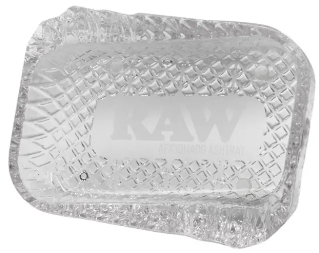 RAW Aficionando Ashtray - Γυαλινο Τασάκι Raw (16x11cm) 2