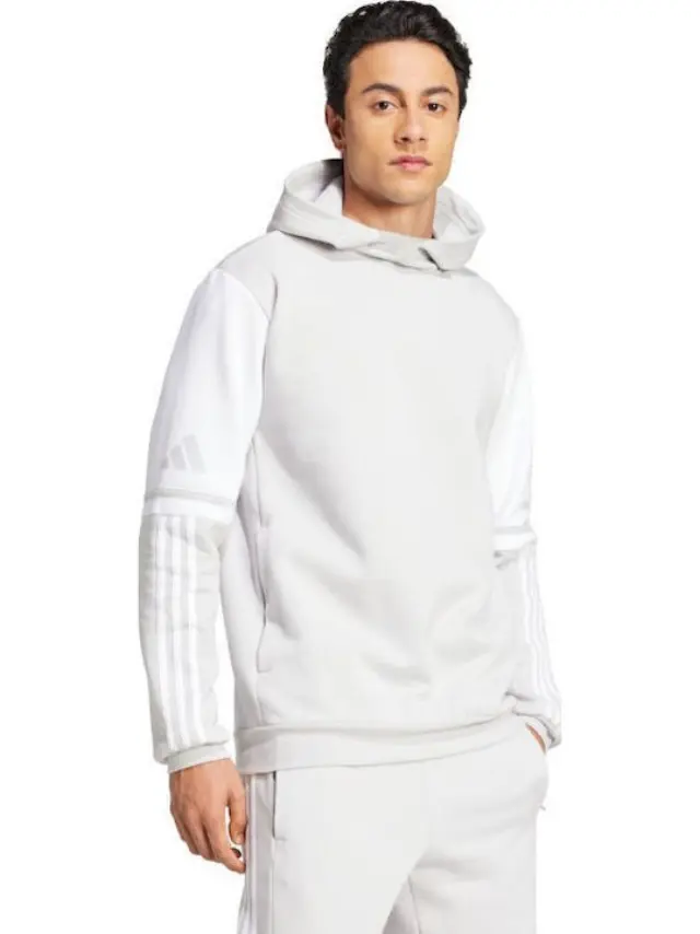 adidasSquadra 25 Φούτερ με Κουκούλα Γκρι - S